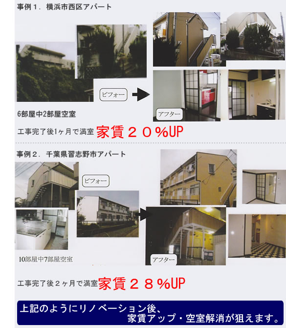 リノベーション事例の写真